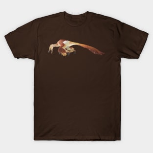 Grrr Velociraptor in brown T-Shirt